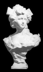 西洋少女胸像是谁的雕塑