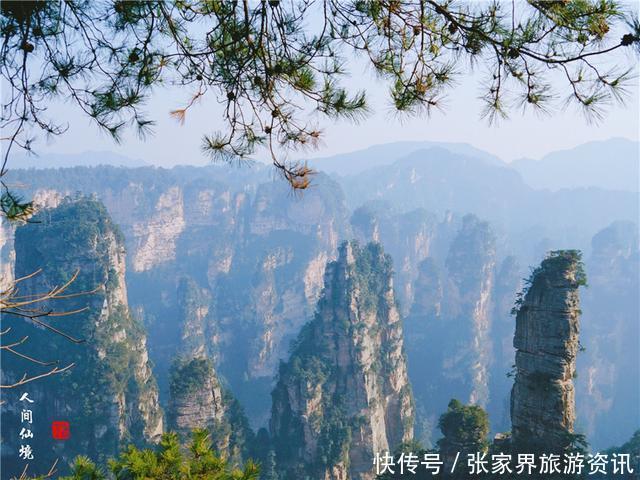 电影《阿凡达》的取景地张家界,2200米揽尽天