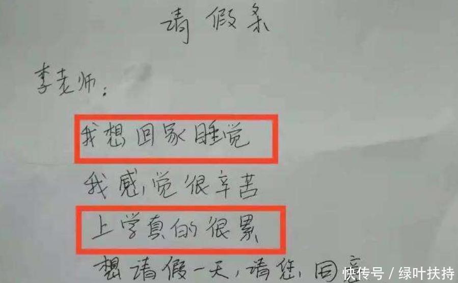 小学生请理由很有,小学过于真实,老师看了专项语文毕业v理由假条图片