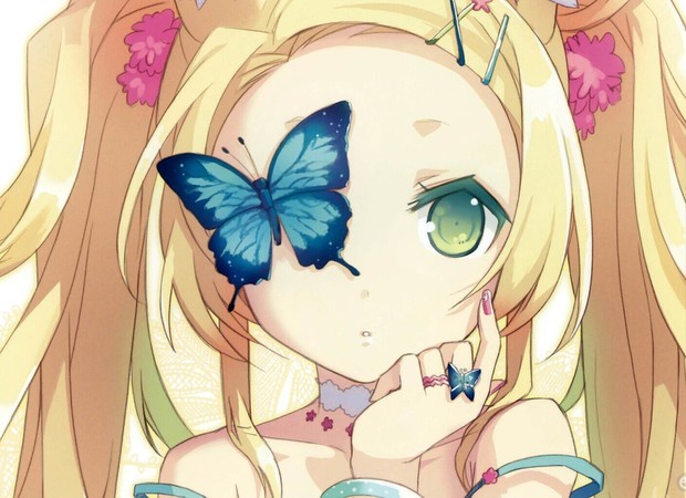 <em>谁知道</em>黄色<em>头发</em>,有一对猫耳朵,绿色眼睛的人物