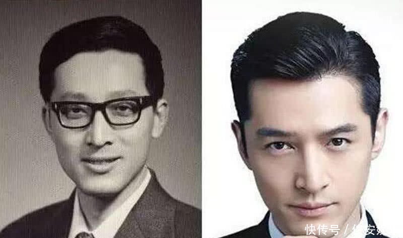 这是亲生的没错了,鹿晗和母亲一模一样,罗云熙