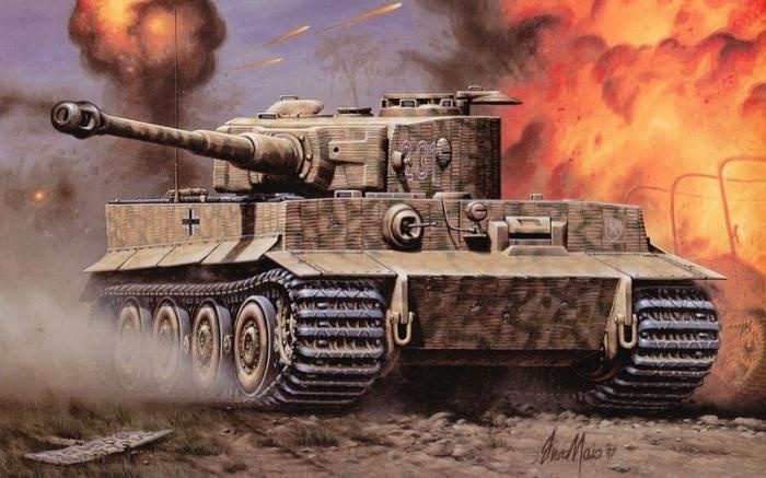 武器介绍 虎式重型坦克(panzerkampfwagen vi ausf.