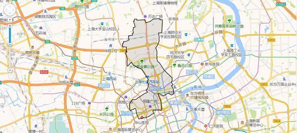 上海新静安区地图_360问答