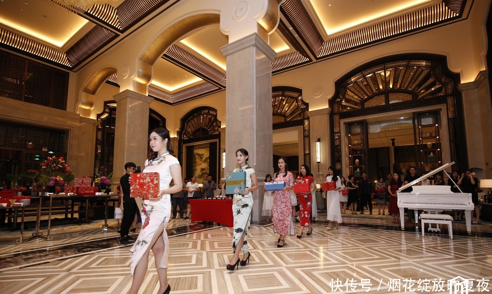 广州融创万达文华情趣举行2019中秋月饼品鉴酒店吗带肛门长好图片