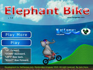大象骑单车,大象骑单车小游戏,360小游戏-360