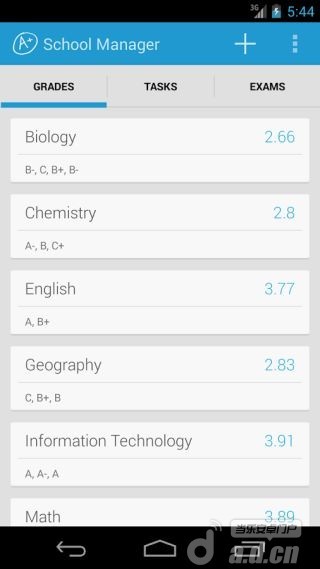 专业学习管理截图6