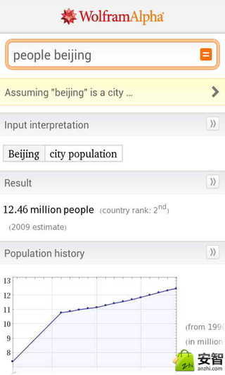 Wolfram Alpha中文版截图5
