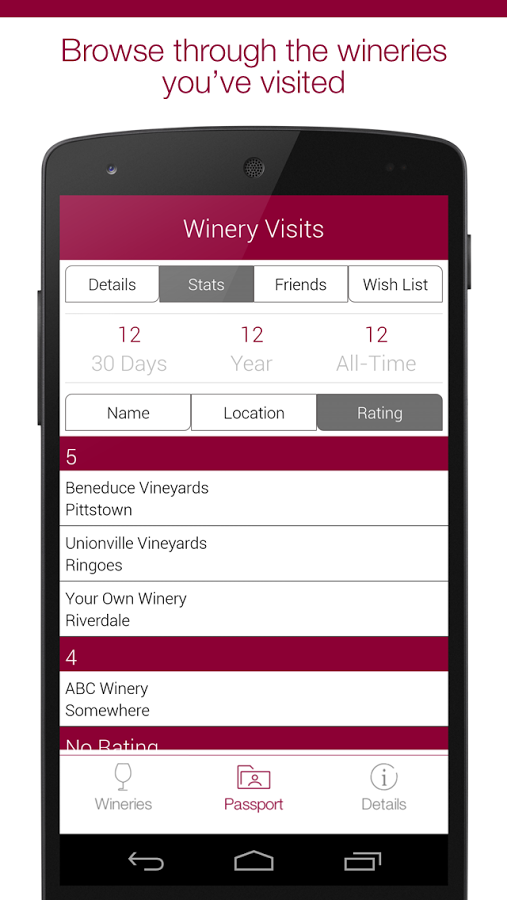 Winery Passport - Wine Tasting截图5