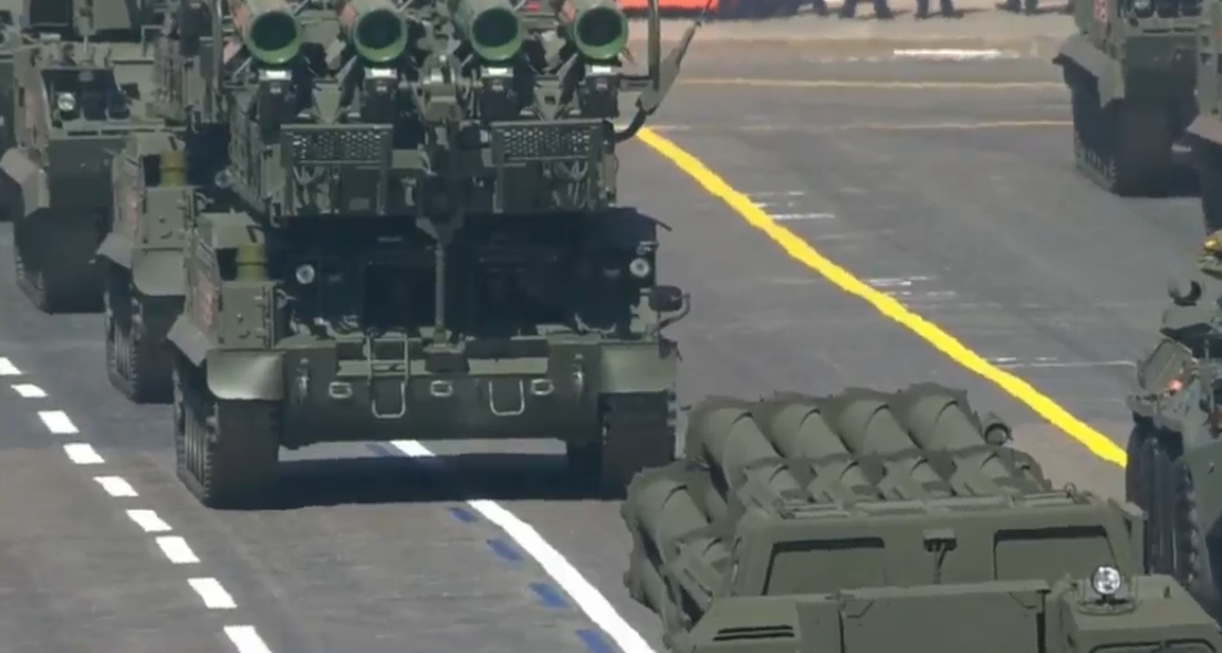 莫斯科红场卫国战争胜利73周年阅兵,陆军最新