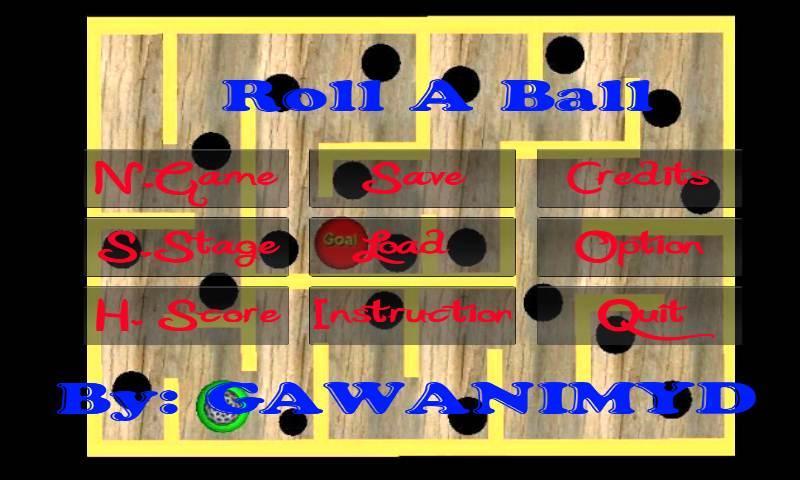 Roll A Ball by GAWANIMYD V1.1截图2