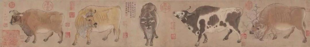 福羲国际展览艺术馆:高清古画局部放大后,局部细节鉴赏