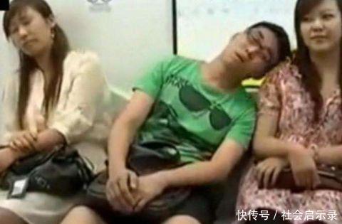 男子装睡趁机揩油,女子几次三番阻止未果,结局亮了!
