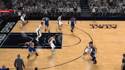 《nba2k18》挡拆内切动图教学 怎么挡拆内切