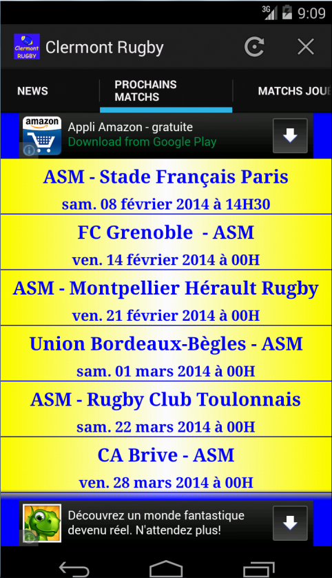 Clermont RUGBY截图7