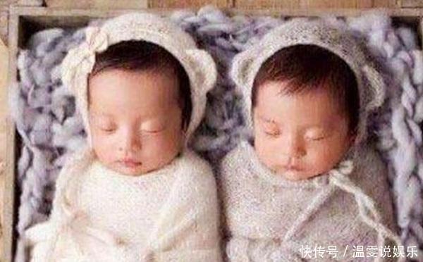 双胞胎女儿照片,张杰分得清哪个是老大老二吗