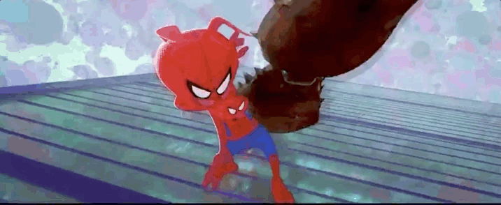 6位蜘蛛侠一次性同框，能在电影院里看漫画简直太酷了！