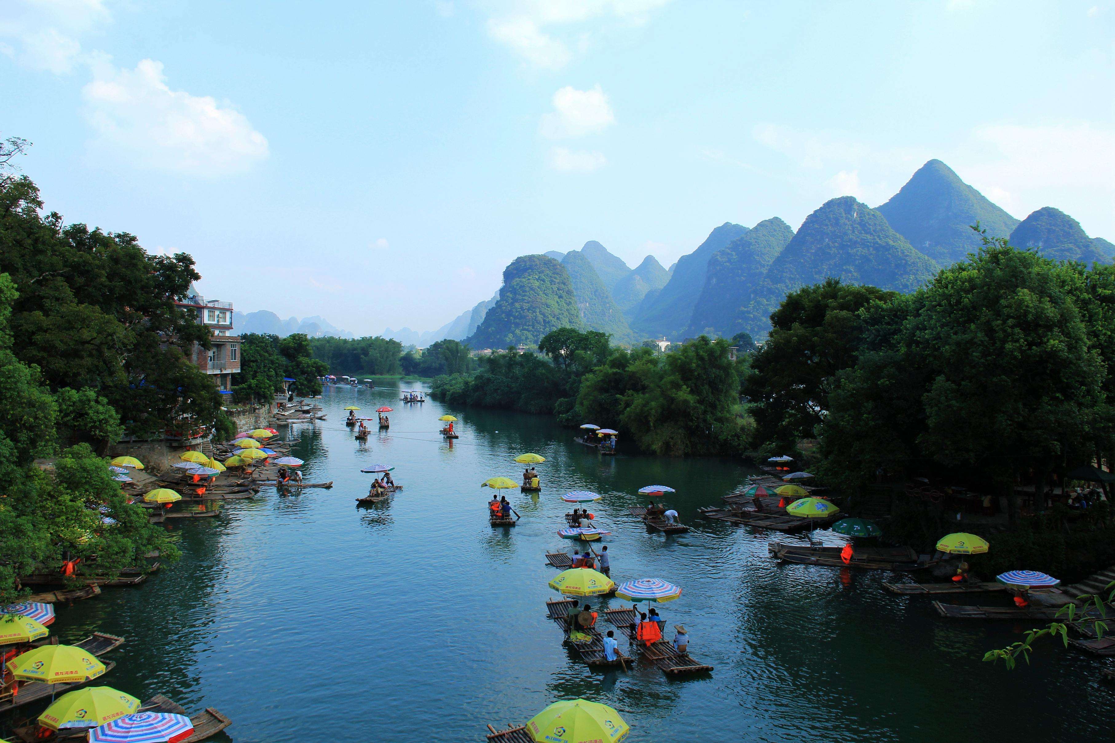 跨越千里到桂林旅游,想回归大自然