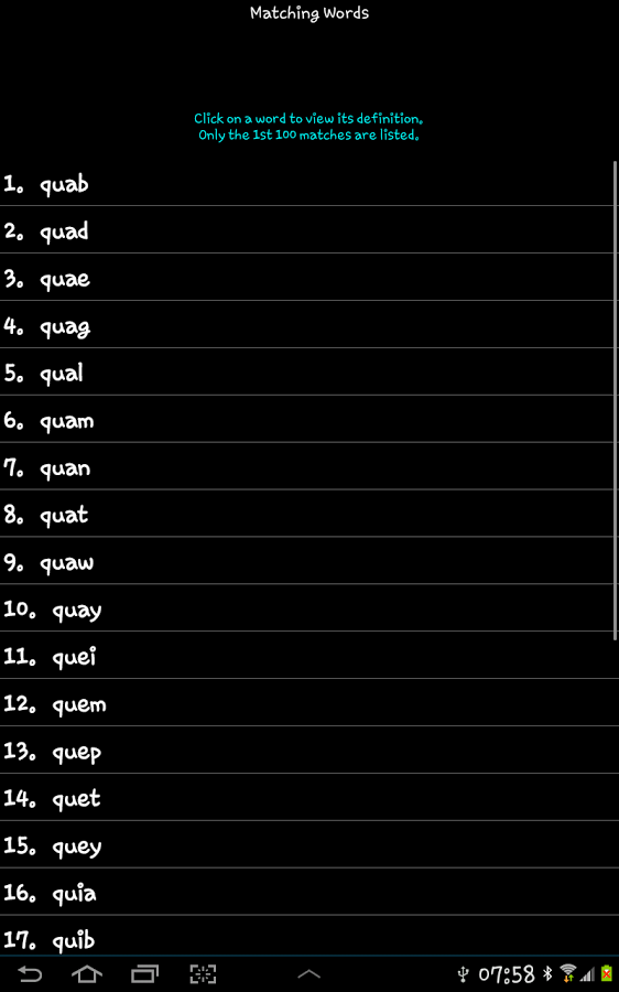 Crossword Solver II截图3