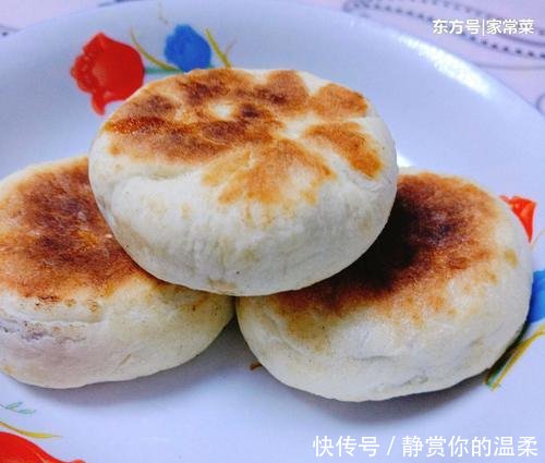 红糖核桃馅儿饼(发面饼)的做法