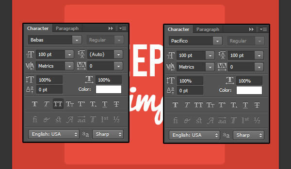 PS文字投影效果怎么弄?_360问答