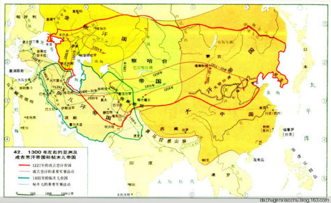 蒙古帝国和大英帝国哪个大?_360问答