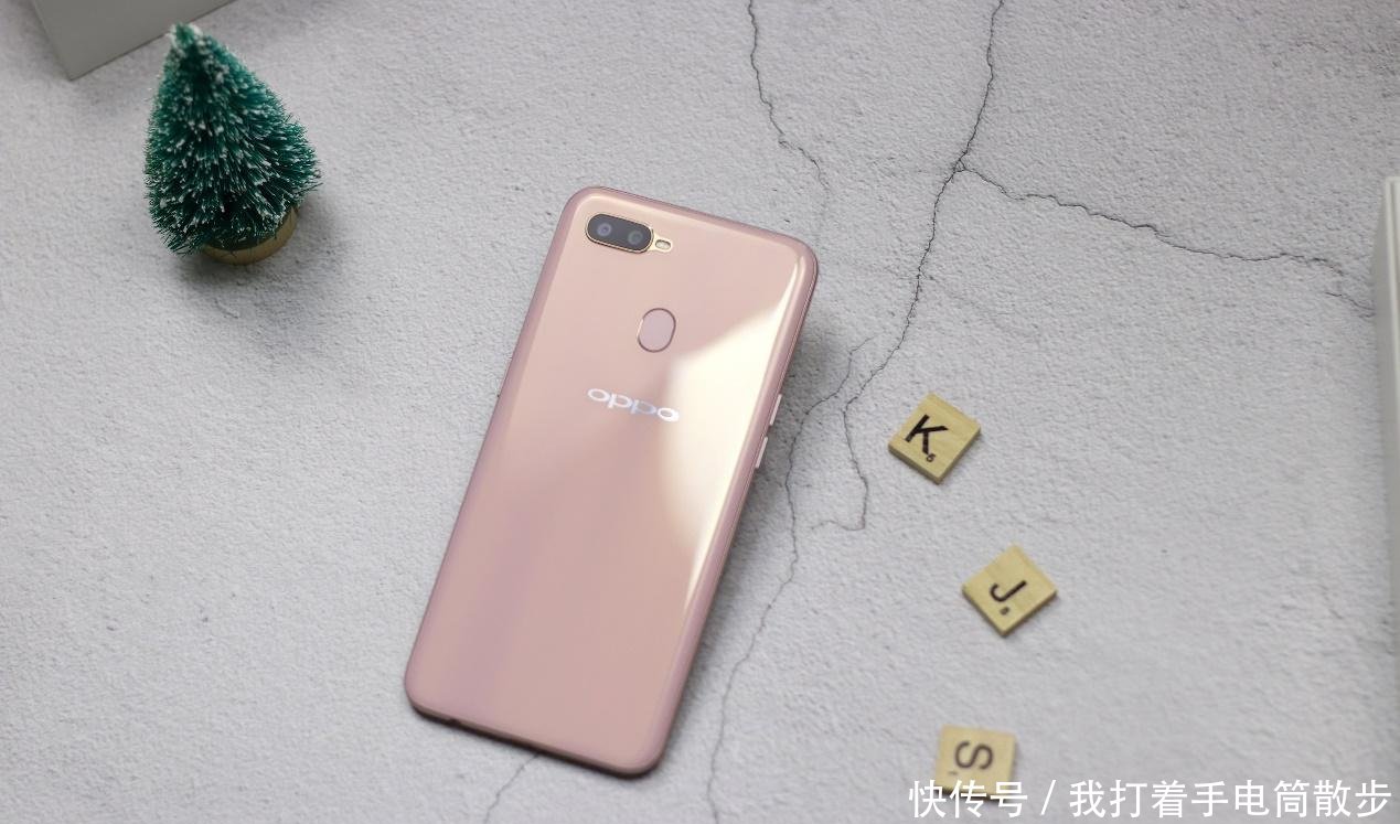 水滴屏大电池, OPPO A7清新粉开箱