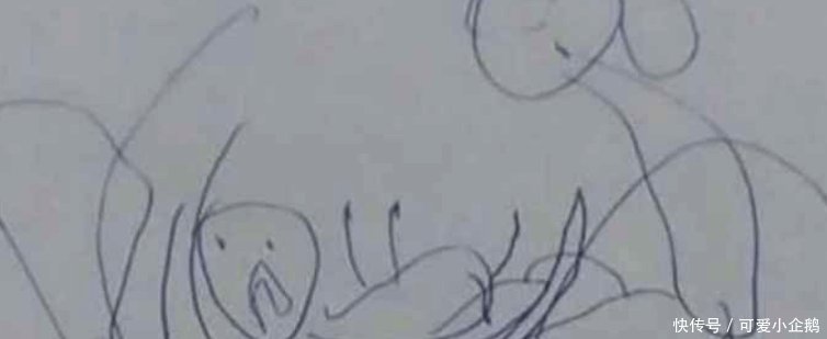 夫妇给8岁女儿报兴趣班, 回家发现女孩画了两