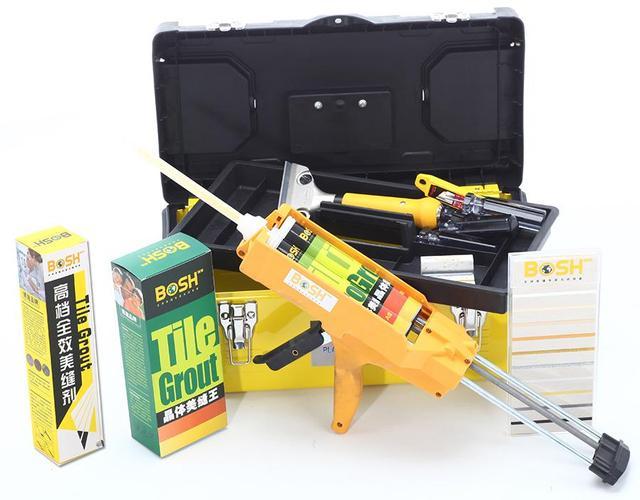 最简单的瓷砖美缝教程!只要4步做完,给你省50