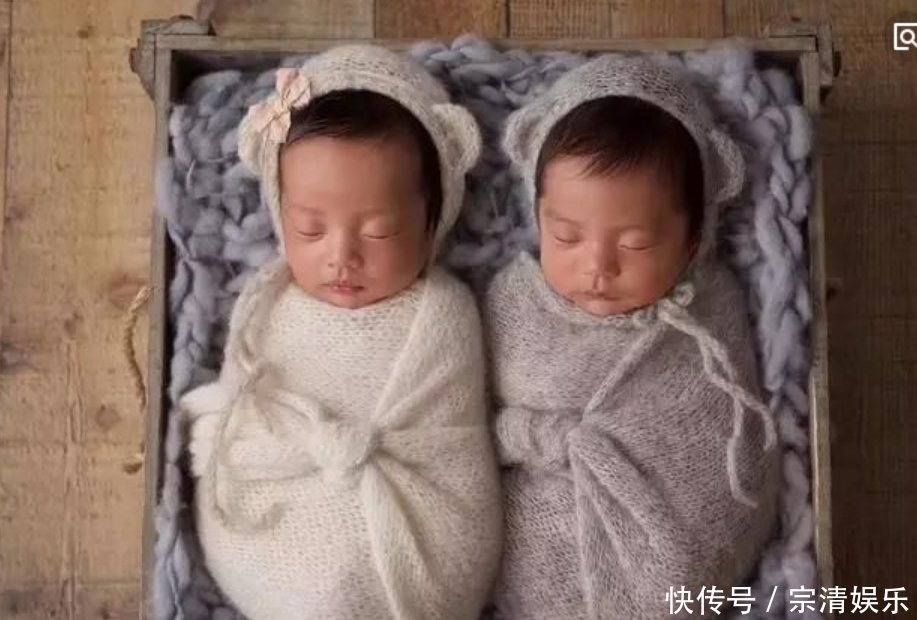 谢娜晒出双胞胎女儿照片,网友直呼太可爱!难怪