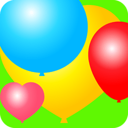 colorful balloons for kids (6分)