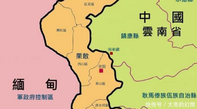 果敢、佤邦、掸邦、克钦邦都是什么关系，有几股势力?