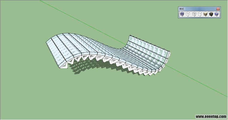 桁架模型制作