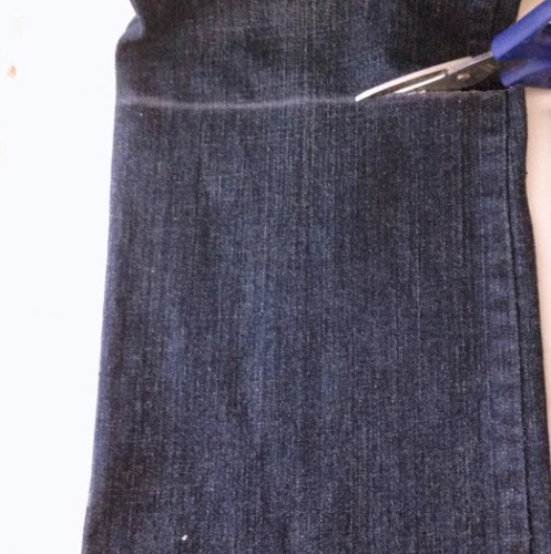 怎样用废旧牛仔裤做收纳袋_360问答