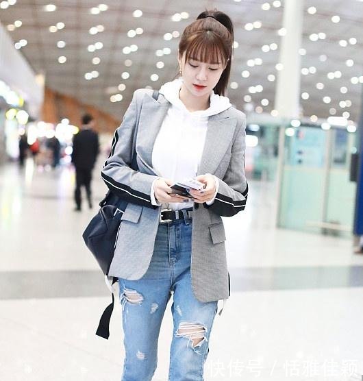 沈梦辰穿1万2上衣现身!大冷天非露脚踝却显胯