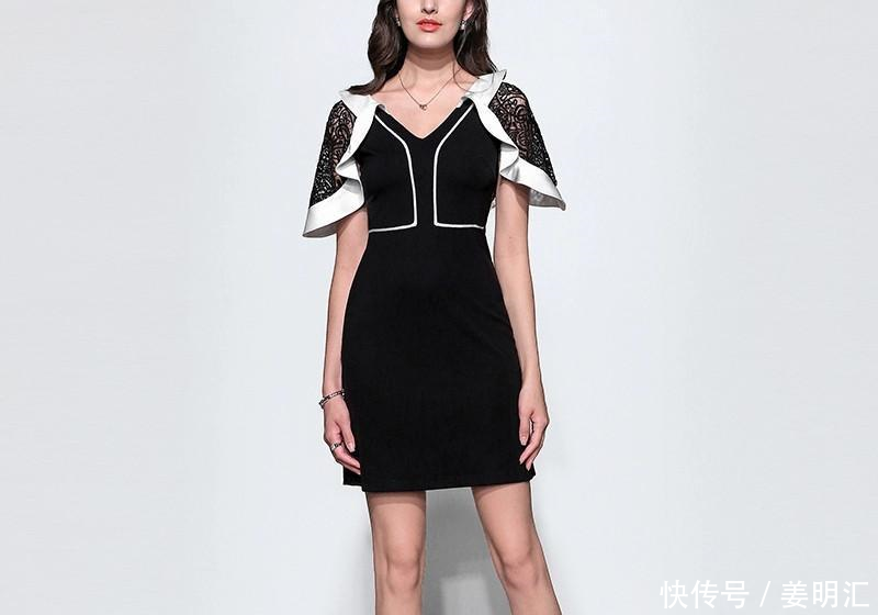 女人穿衣有讲究, 拒绝圆润身材, 欧美连衣裙穿出