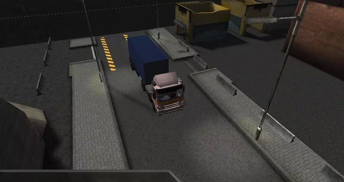 真正的卡车停车场3D高清截图3