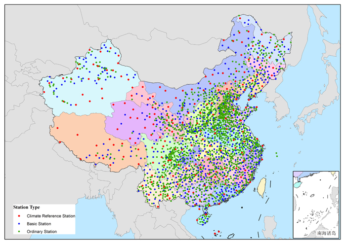 中国气象观测系统拥有体量庞大的观测站网,涵盖地面,探空,雷达,风廓线