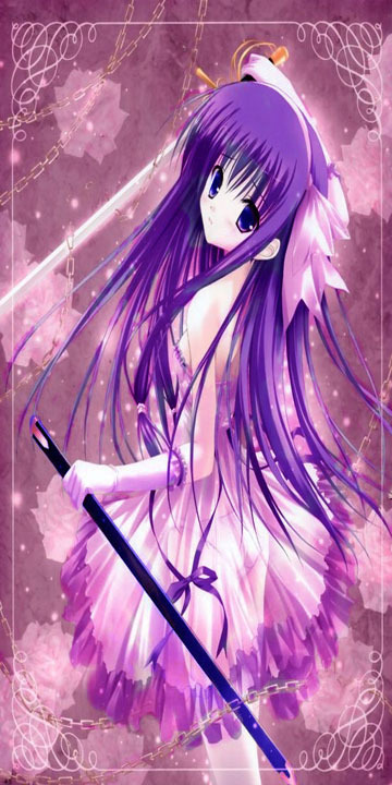 求红发红眼和紫发<em>紫眼</em>的动漫<em>少女</em>。速求。_3