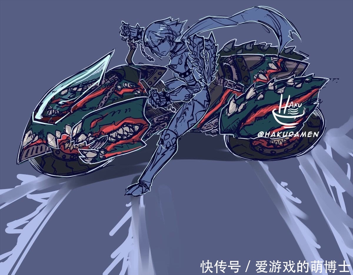 《女神异闻录5》与《怪物猎人:世界》联动?恐