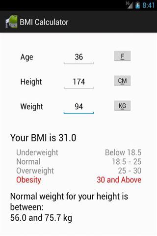 BMI计算器_360手机助手