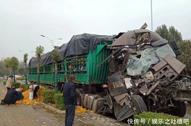 一满载货车在陕西洋县发生车祸,竟遭当地人疯