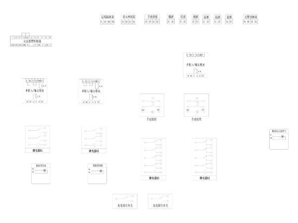 求助,这张图(消防报警线路图)的线路该怎么连_