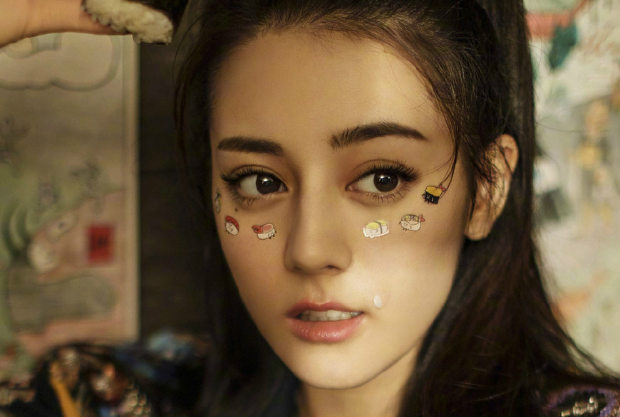 郑爽不打光,古力娜扎不打光,迪丽热巴不打光,你