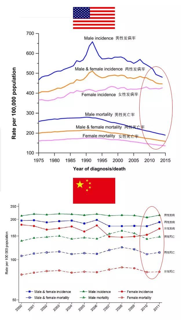 美国 2018 癌症统计报告发布，中美对比结果差异在哪儿