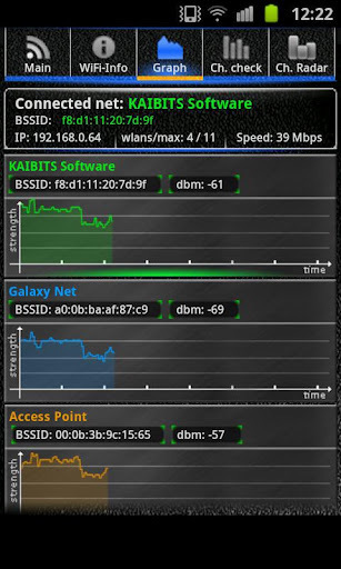 WiFi信号实况 WiFi Overview 360截图3