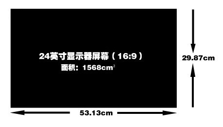 26寸宽屏显示器的长宽尺寸是多少?》_360问答