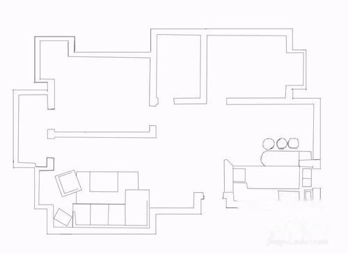 室内平面图手绘怎么画 室内平面图手绘怎么画