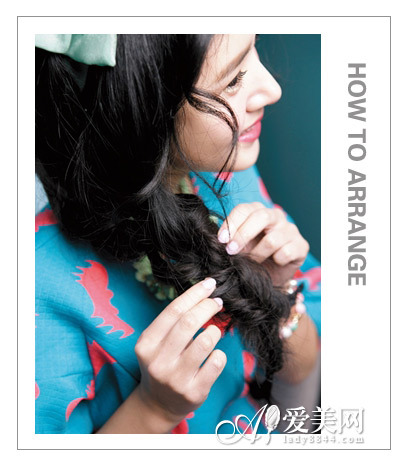 黑色头发扎发教程最佳发带搭配法_360问答