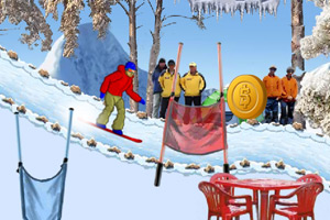 疯狂滑雪板,疯狂滑雪板小游戏,360小游戏-360