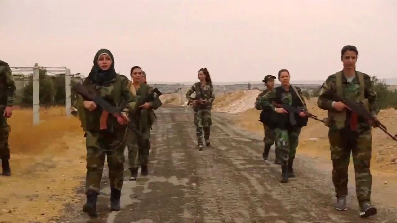 叙利亚战场上的前线女兵也不是吃素的-360